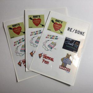 RE/DONE Stickers